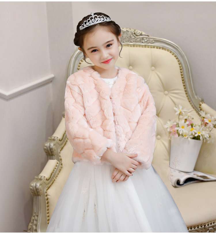 キッズドレス  ふわふわボレロカーディガン 子供用