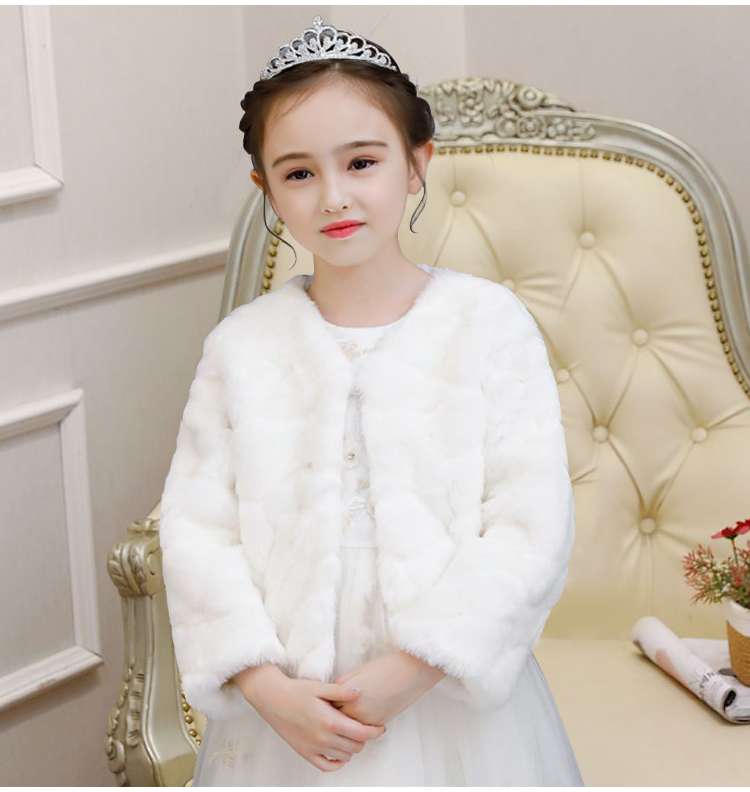 キッズドレス  ふわふわボレロカーディガン 子供用