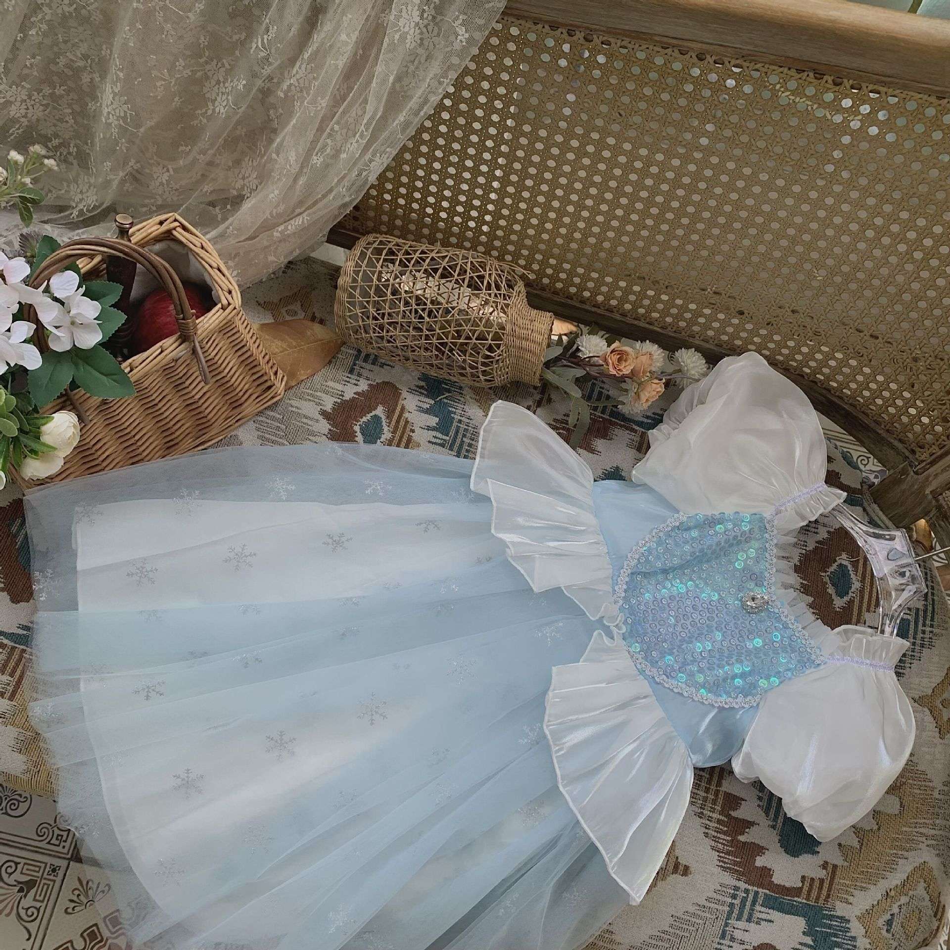 ピアノ発表会 結婚式用 子どもドレス ディズニー シンデレラ風 魔法のプリンセスドレス