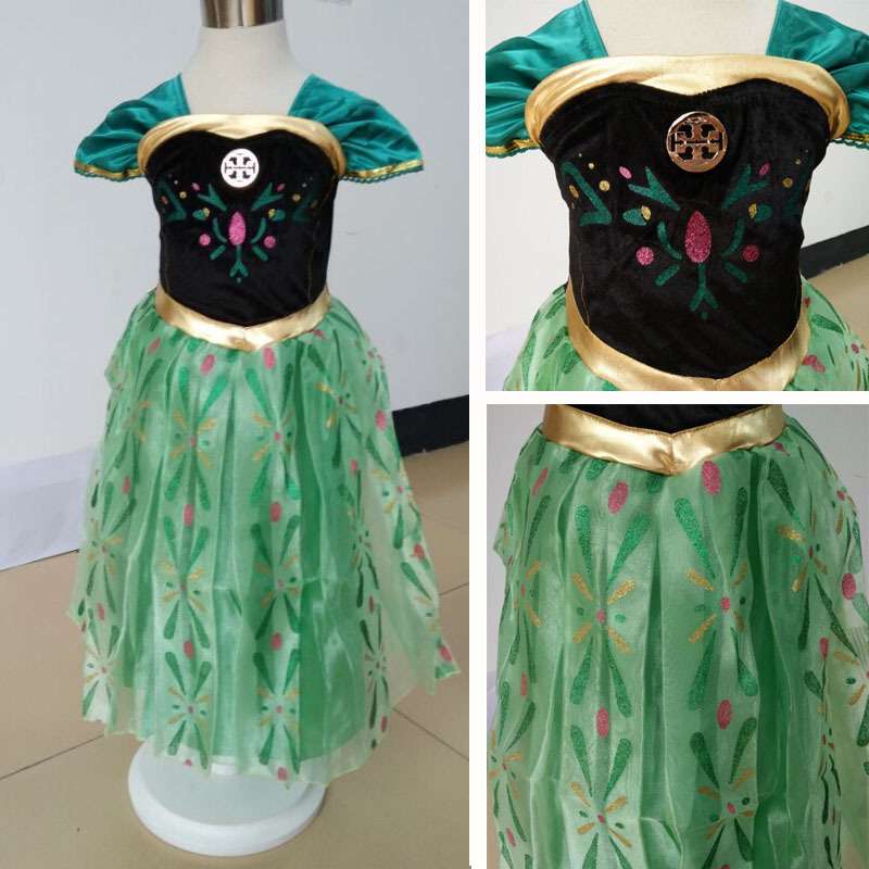ピアノ発表会 結婚式用 子どもドレス ディズニー ジャスミン風魔法の森プリンセスドレス