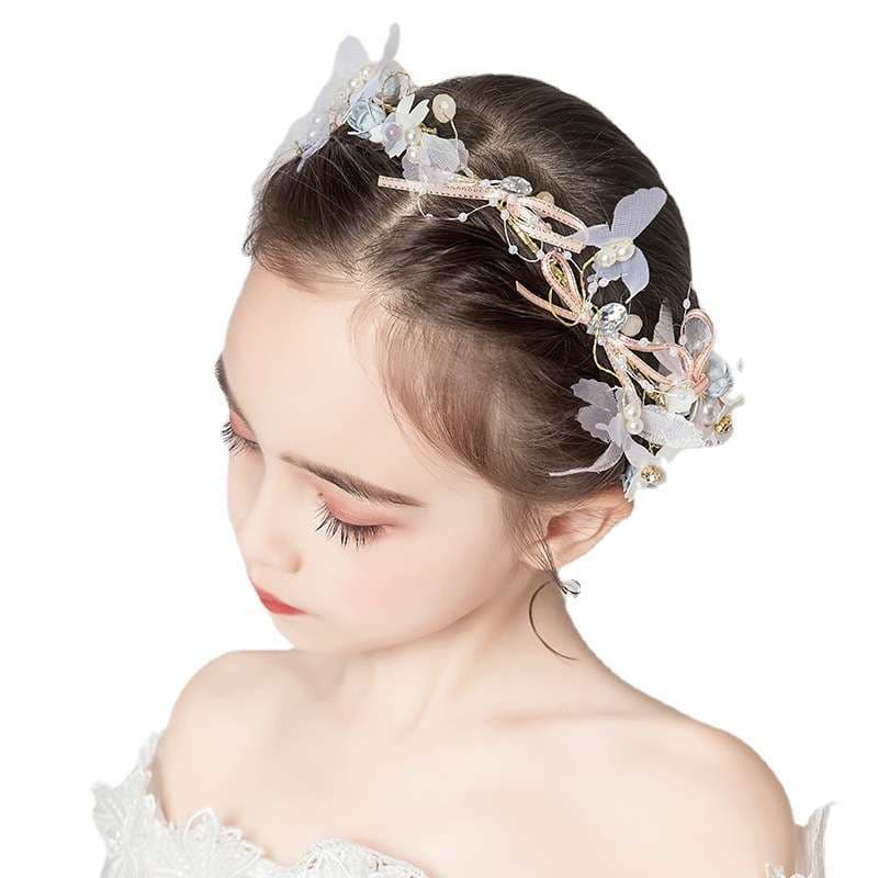 フラワーリースヘアアクセサリー