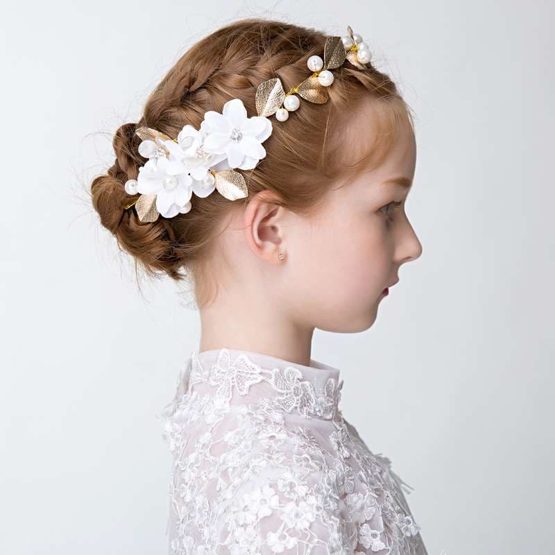 パールリーフヘアアクセサリー