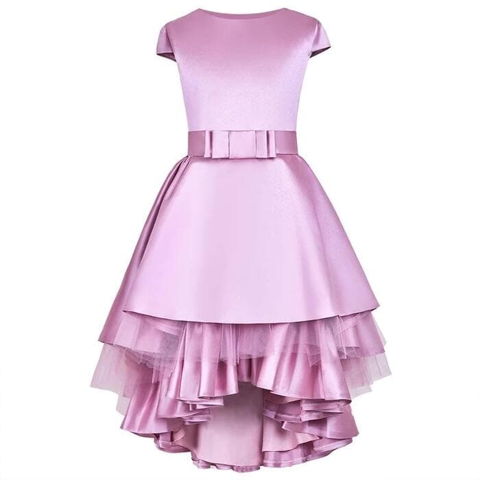 ピアノ発表会 結婚式用 子どもドレス お呼ばれワンピースドレス ピンクスカート
