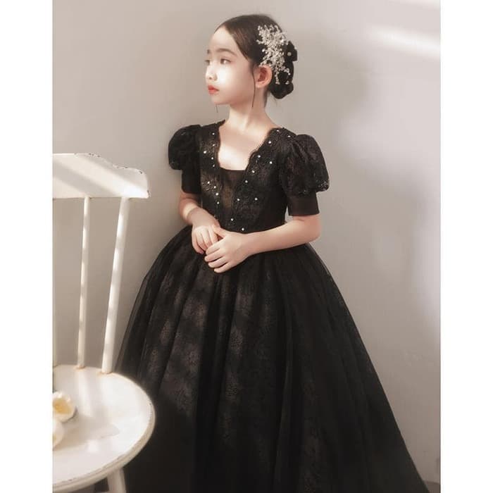ピアノ発表会 結婚式用 子どもドレス フォーマル子どもドレス プリンセス風ロングワンピース