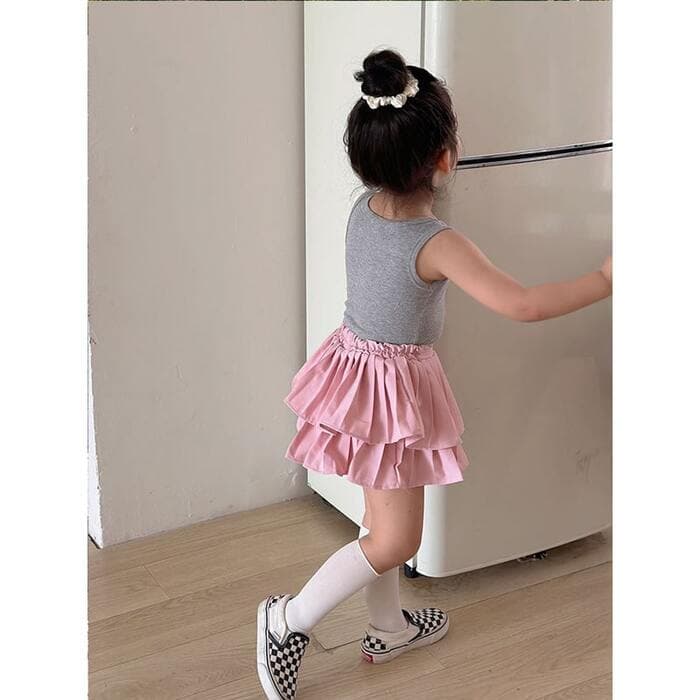 子ども服 子ども スカート プリーツチュチュスカート