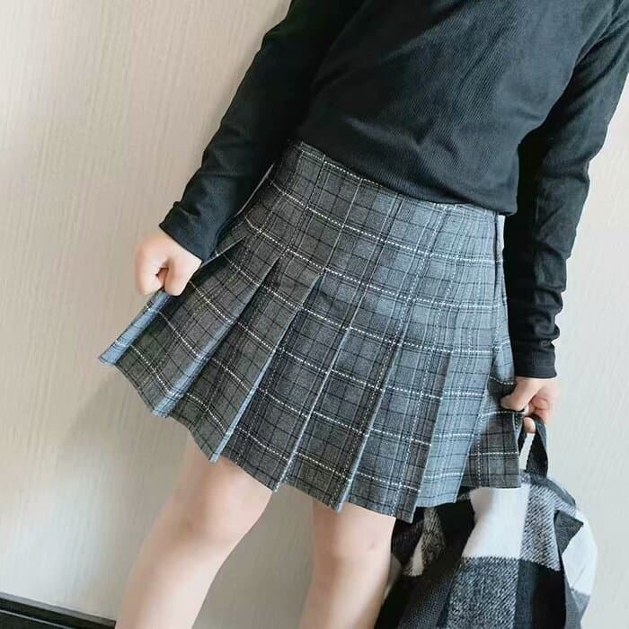 子ども服 制服風チェックプリーツスカート 子ども スカート