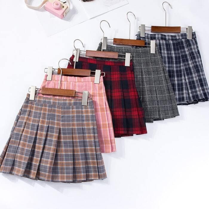 子ども服 制服風チェックプリーツスカート 子ども スカート