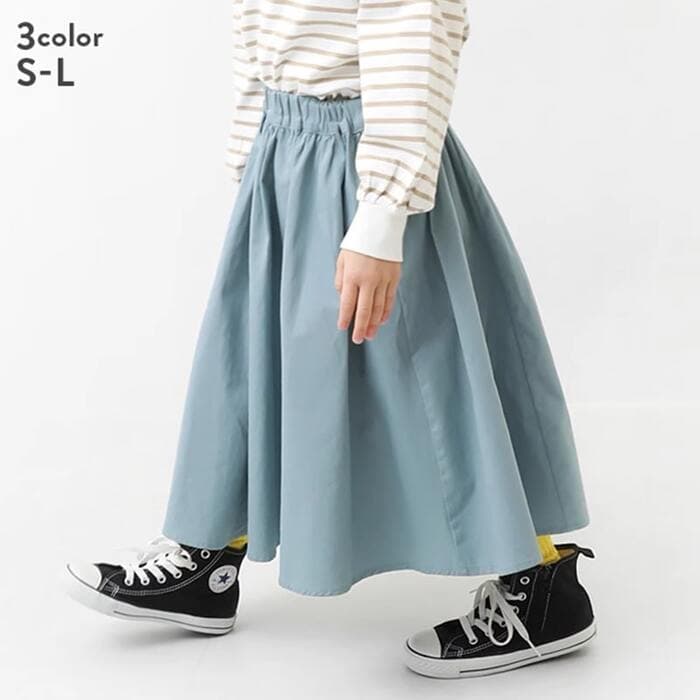 子ども服 子どもミドルフレアスカート
