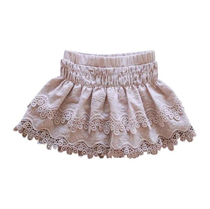 子ども服 子どもレースミニスカート