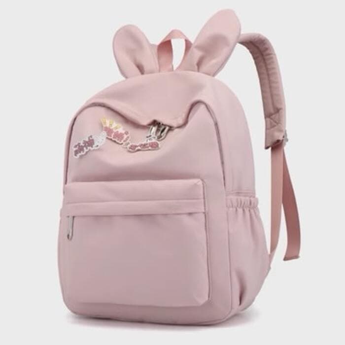 子ども服 子どもワッペンうさ耳リュック