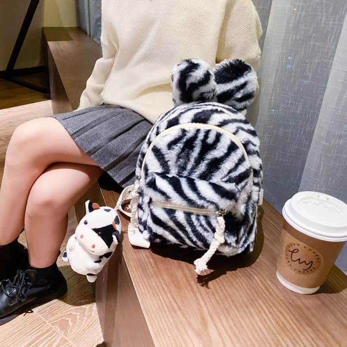 子ども服 子どもベアモコモコリュック