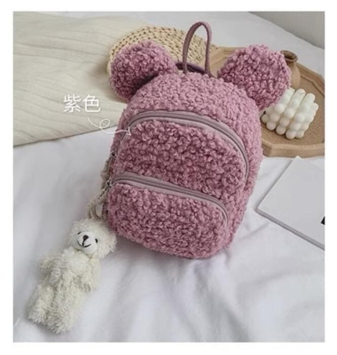 子ども服 子どもベアモコモコリュック