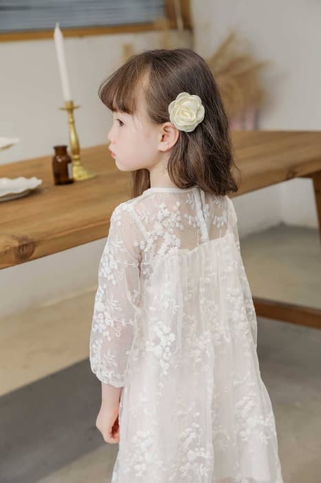 ピアノ発表会 結婚式用 子どもドレス フェアリーレースドレス