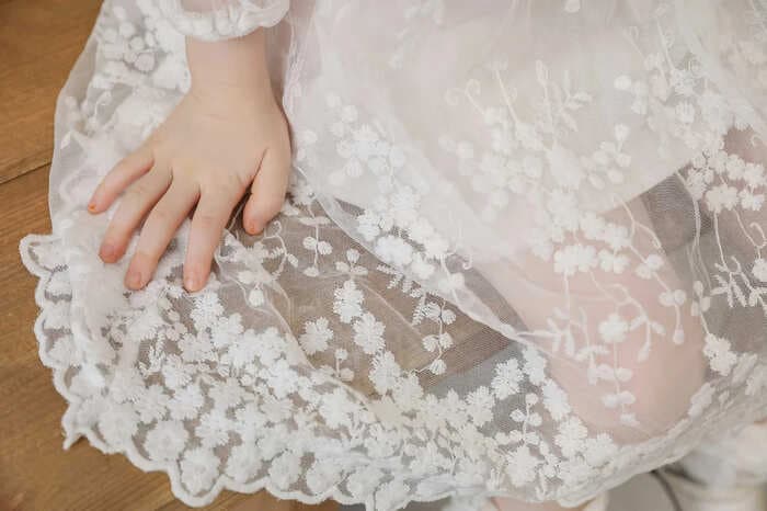 ピアノ発表会 結婚式用 子どもドレス フェアリーレースドレス