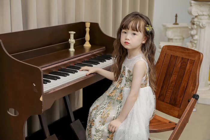 ピアノ発表会 結婚式用 子どもドレス ボタニカルドレス