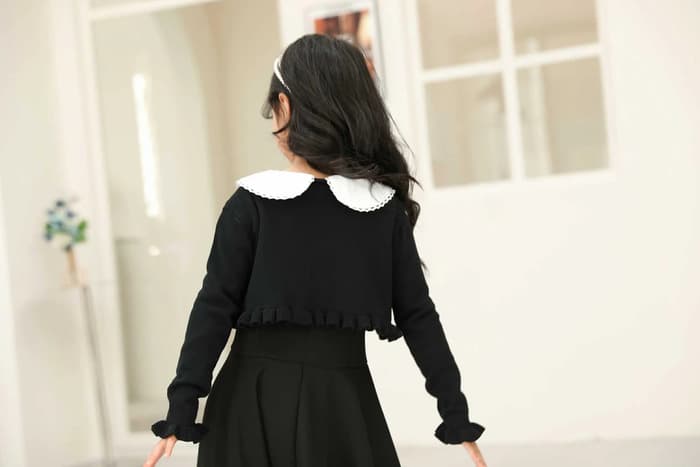 子ども服 子どもドレス ホイップフリルボレロ