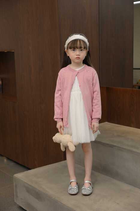 子ども服 子どもドレス コットンカーディガン