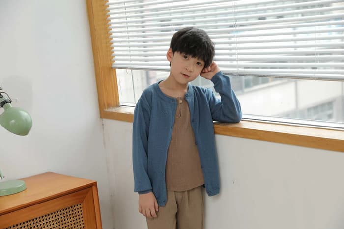 子ども服 子どもドレス コットンカーディガン