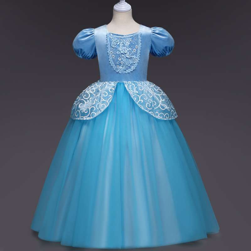 ピアノ発表会 結婚式用 子どもドレス ディズニー エルサ風 魔法のプリンセスドレス