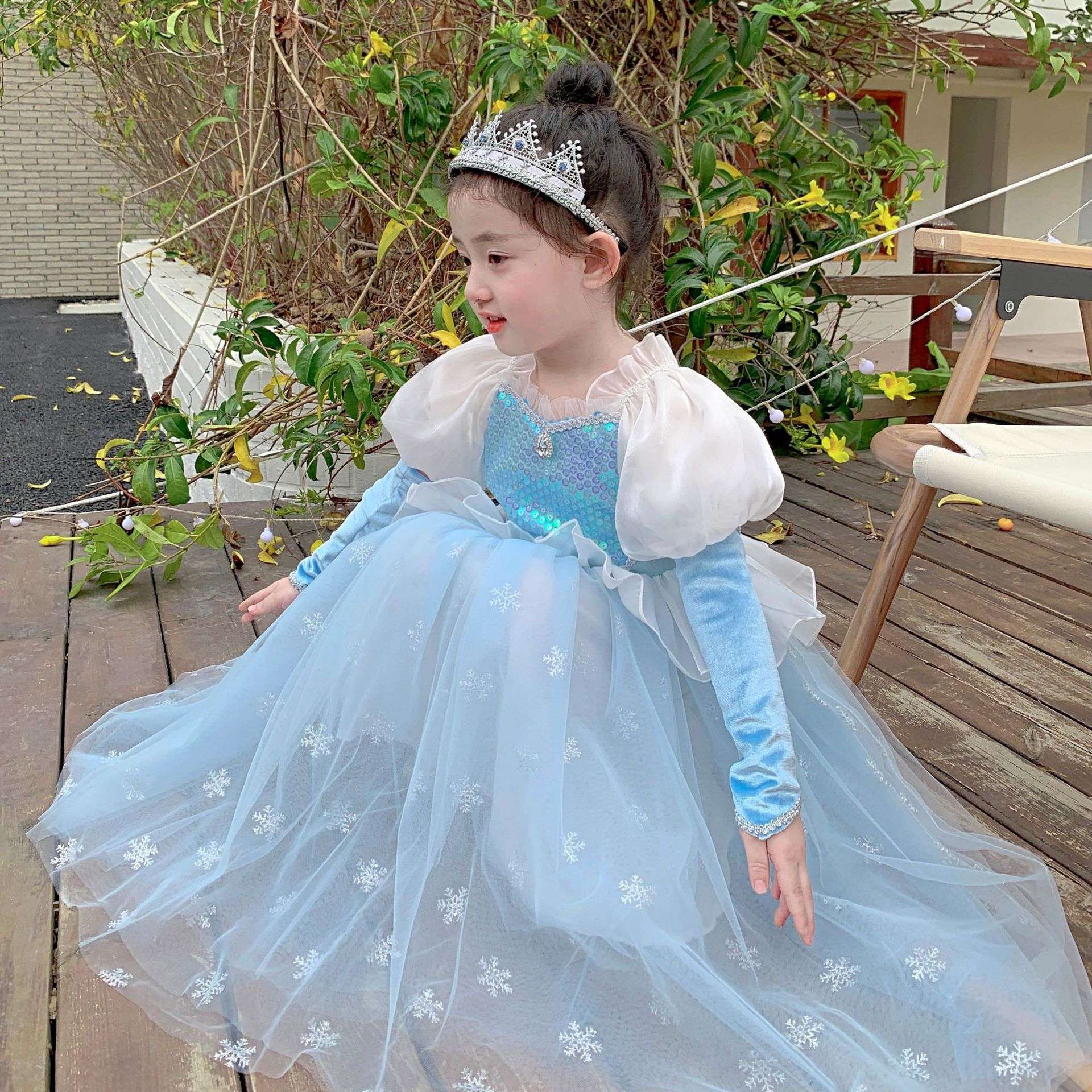 ピアノ発表会 結婚式用 子どもドレス ディズニー シンデレラ風 魔法のプリンセスドレス