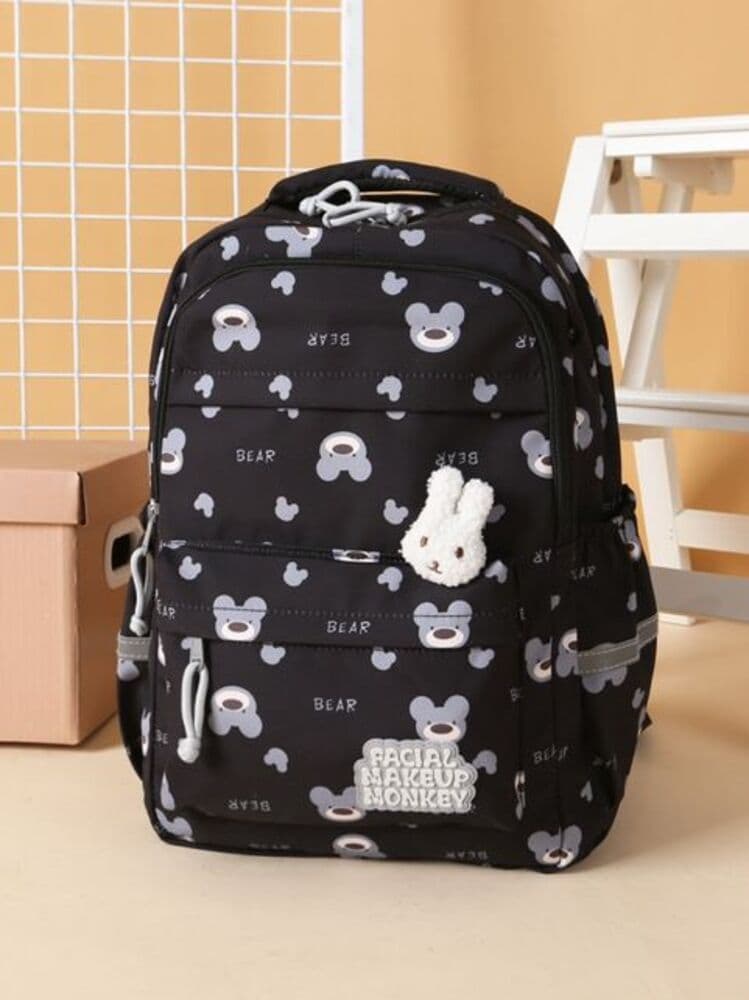 子ども服 子どもリュック ウサギ付き大容量リュック