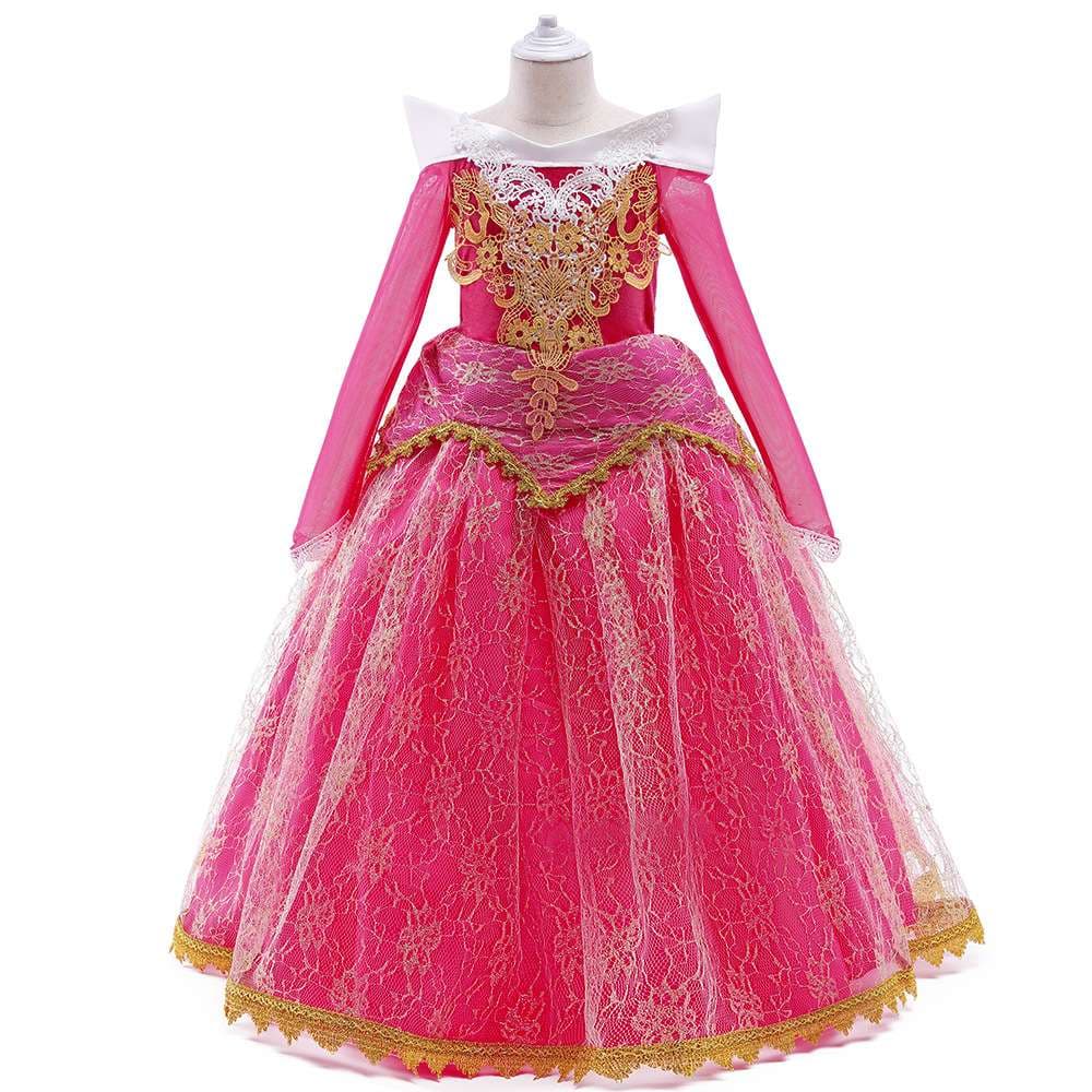 ピアノ発表会 結婚式用 子どもドレス ディズニー オーロラ姫風 プリンセス・ロイヤルドレス