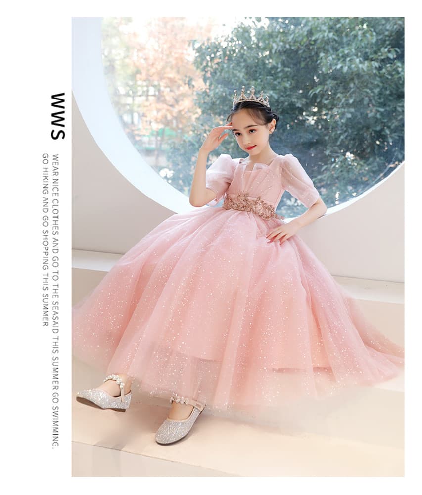 ピアノ発表会 結婚式用 子どもドレス おとぎ話のプリンセスドレス