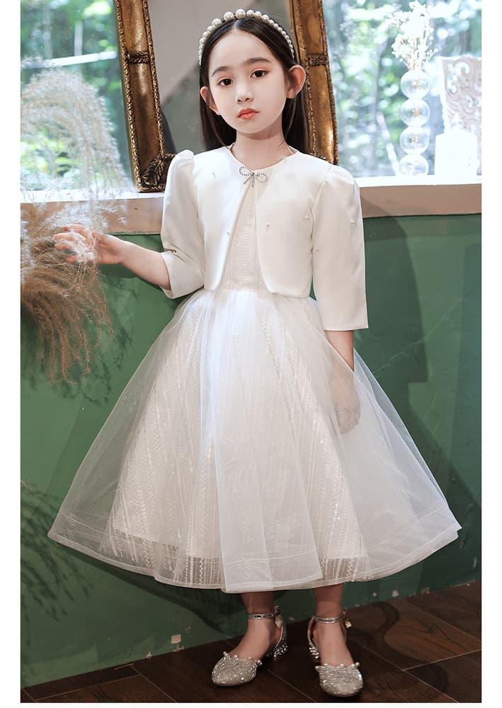 ピアノ発表会 結婚式用 子どもドレス ディズニー スーツフラワーエレガントキッズドレス