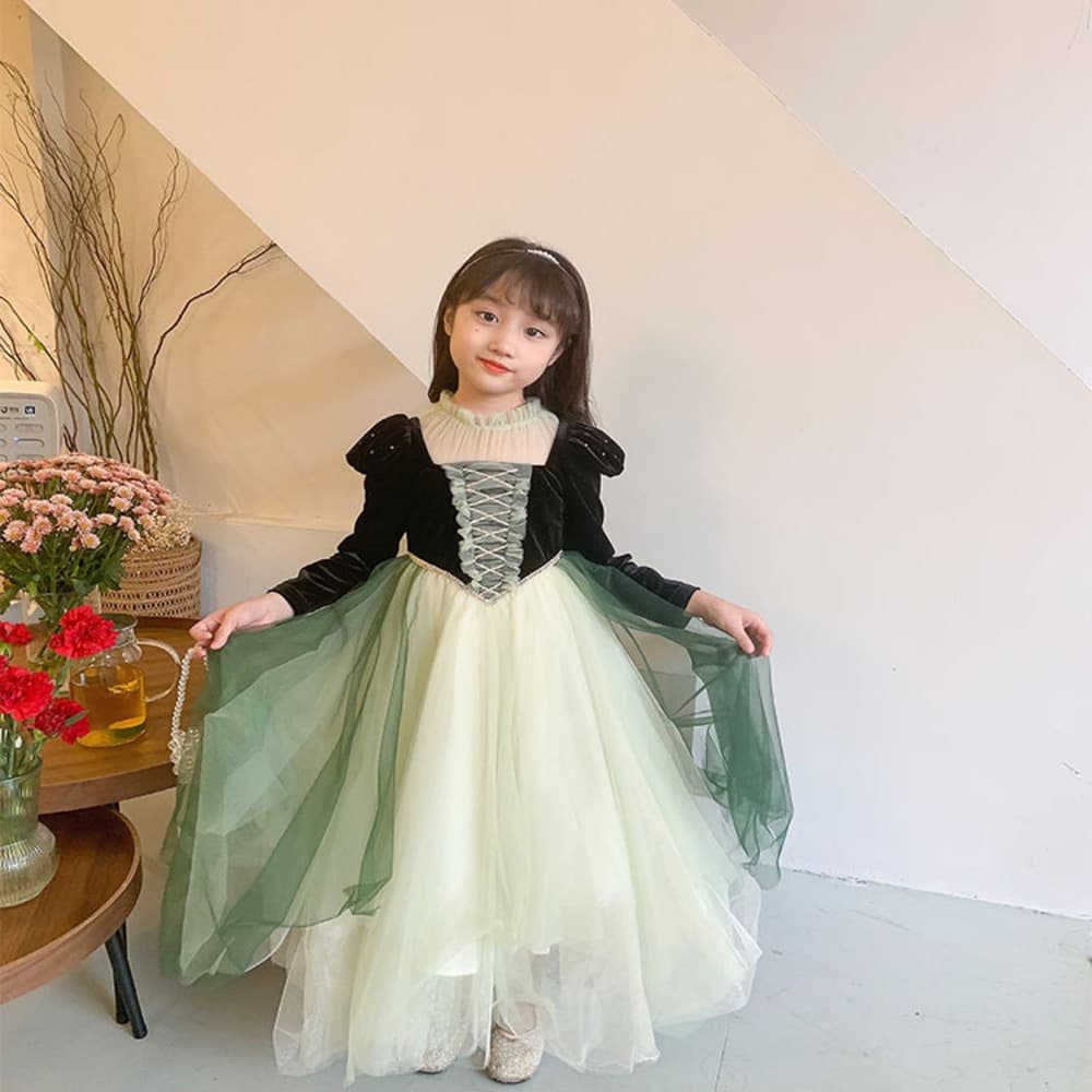 ピアノ発表会 結婚式用 子どもドレス ディズニー おとぎ話の主人公 プリンセスドレス