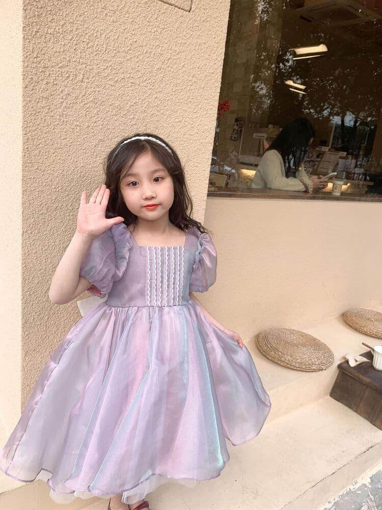 ピアノ発表会 結婚式用 子どもドレス ディズニー ユニコーンカラー キッズドレス