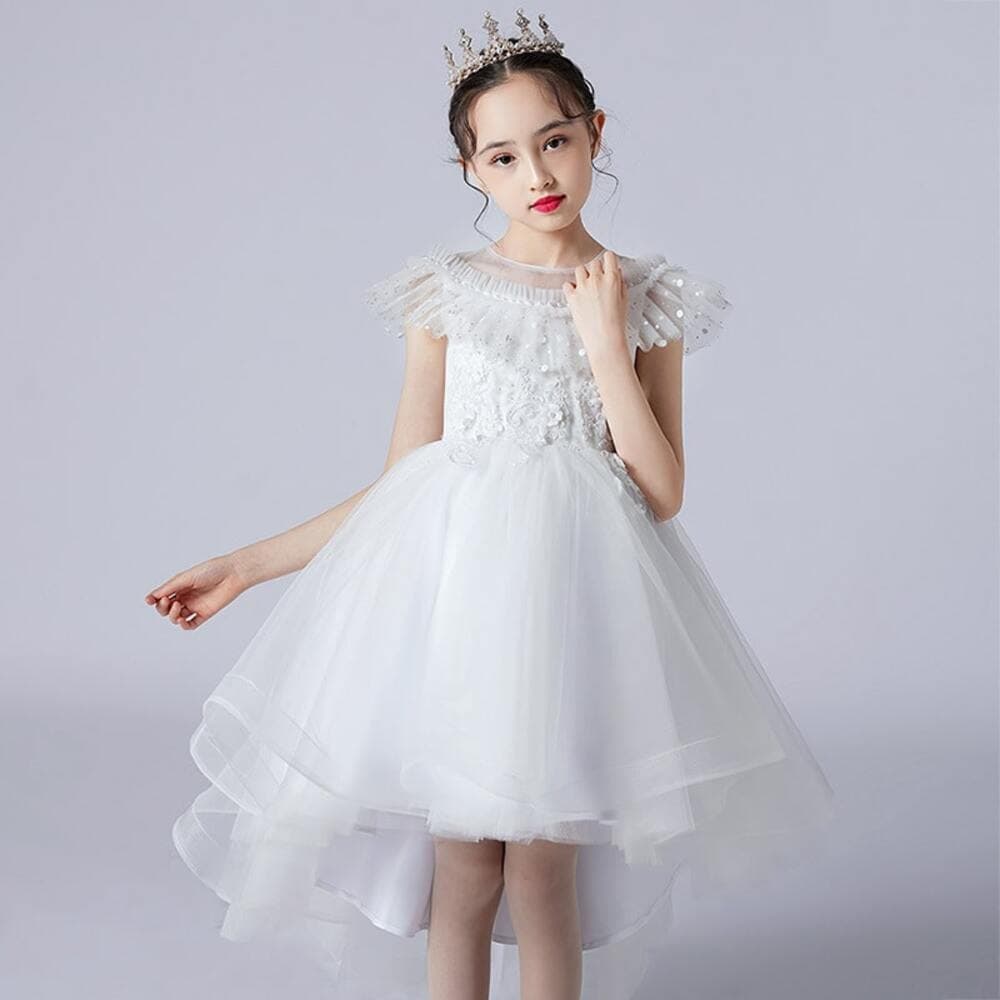 ピアノ発表会 結婚式用 子どもドレス プリンセス ラグジュアリー ドレス