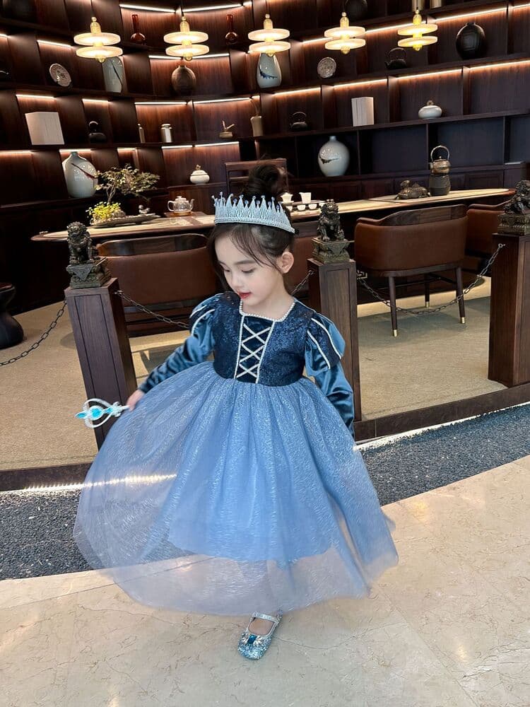 ピアノ発表会 結婚式用 子どもドレス ディズニー プリンセス チュールドッキングドレス