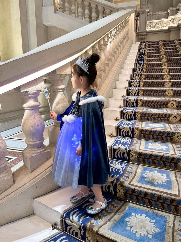 ピアノ発表会 結婚式用 子どもドレス ディズニー プリンセス チュールドッキングドレス