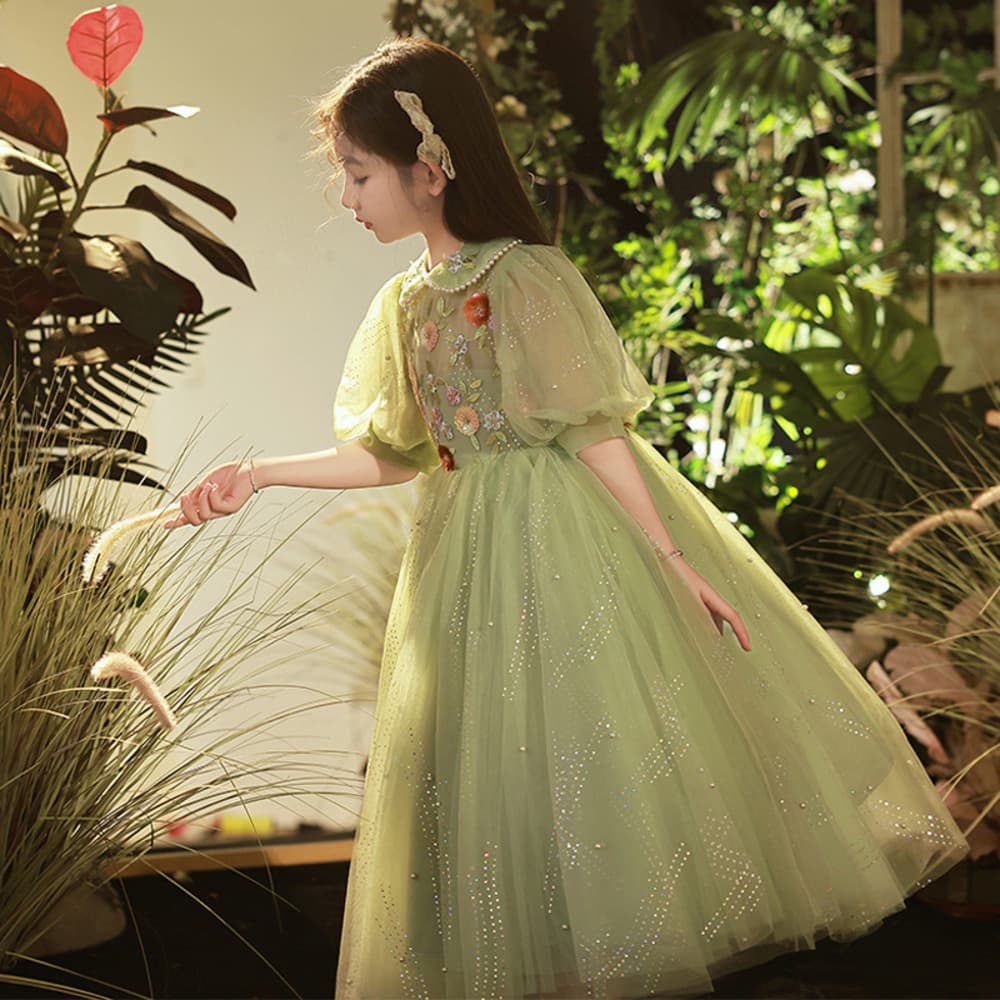 ピアノ発表会 結婚式用 子どもドレス おとぎ話のプリンセスドレス