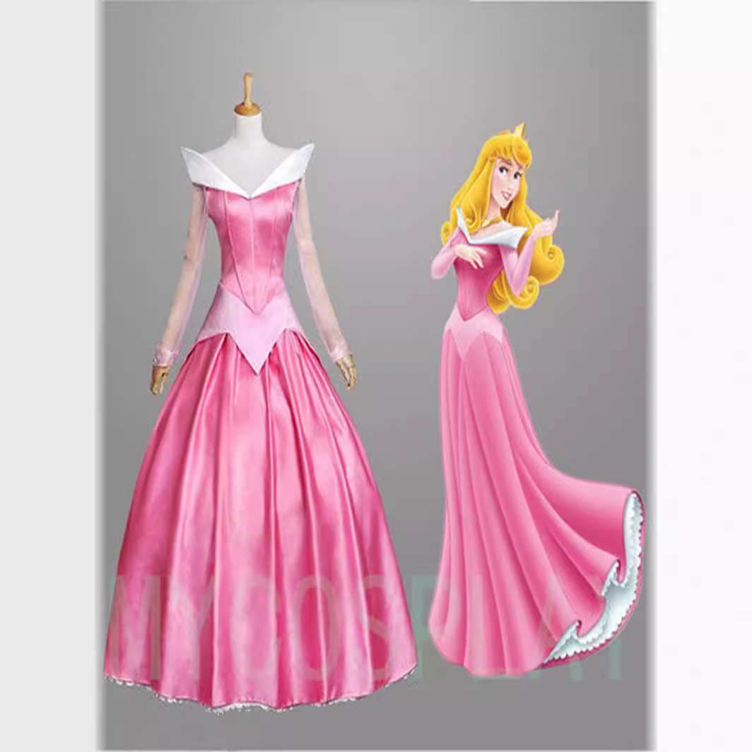 ピアノ発表会 結婚式用 子どもドレス ディズニー オーロラ姫風 幻想プリンセスドレス3点セット