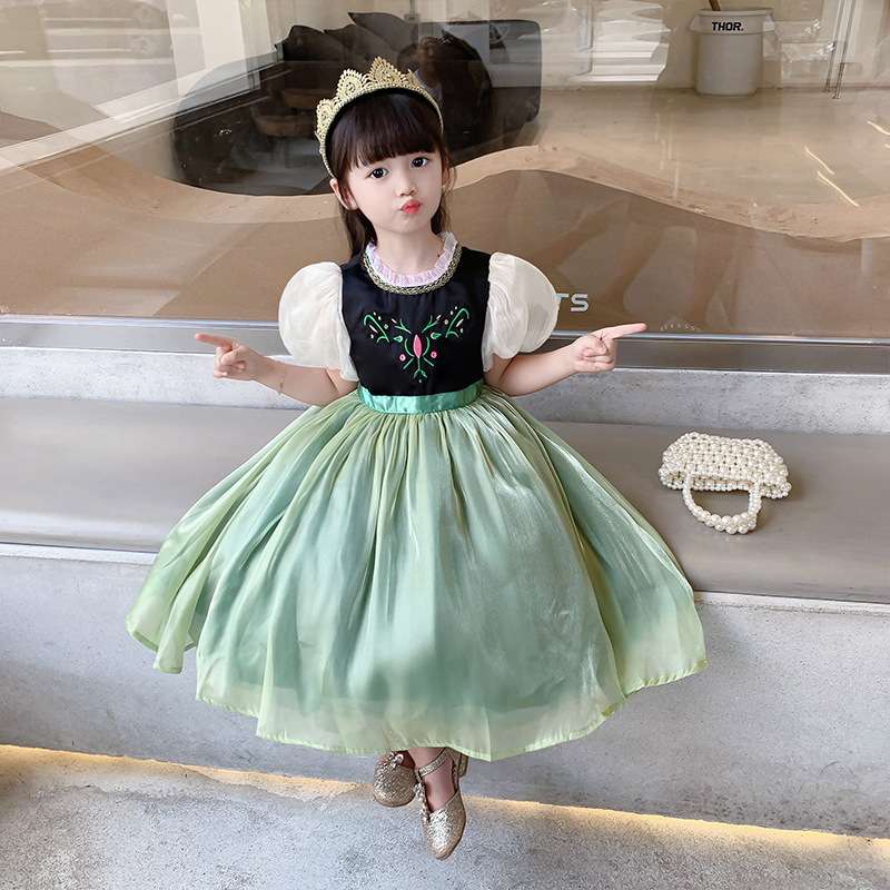 ピアノ発表会 結婚式用 子どもドレス ディズニー ジャスミン風 お姫様風キッズドレス