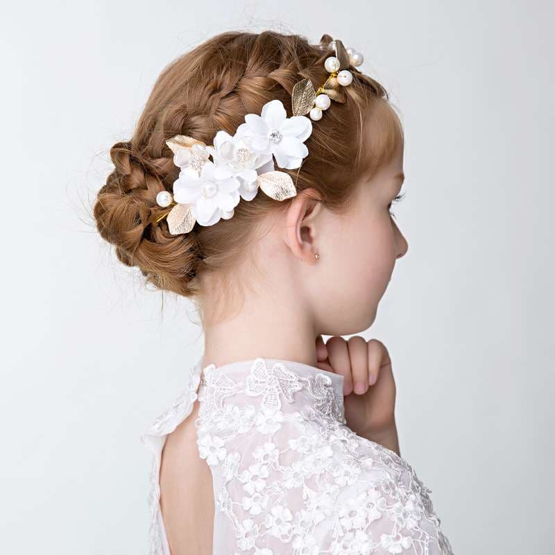 パールリーフヘアアクセサリー