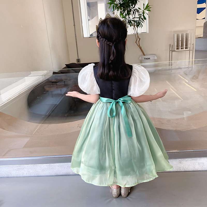 ピアノ発表会 結婚式用 子どもドレス ディズニー ジャスミン風 お姫様風キッズドレス