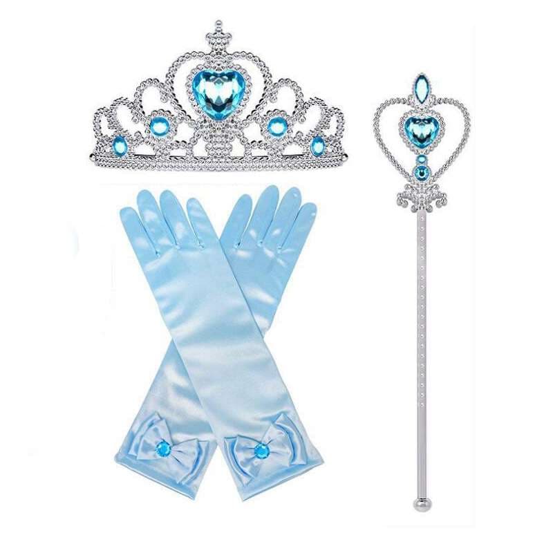 ピアノ発表会 結婚式用 子どもドレス ディズニー エルサ風 魔法のプリンセスドレス