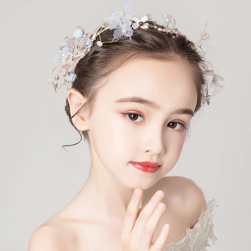 フラワーリースヘアアクセサリー