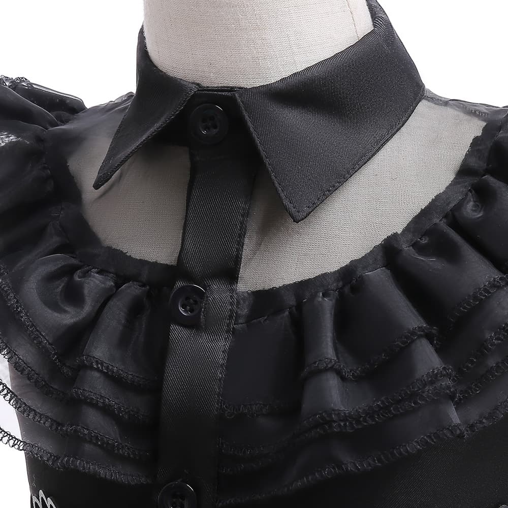 ピアノ発表会ドレス 結婚式 キッズドレス 女の子用黒色ドレス 結婚式 誕生日 正装 フォーマル