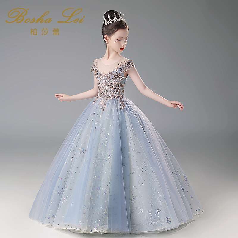 キッズドレス 星空プリンセス ロングドレス