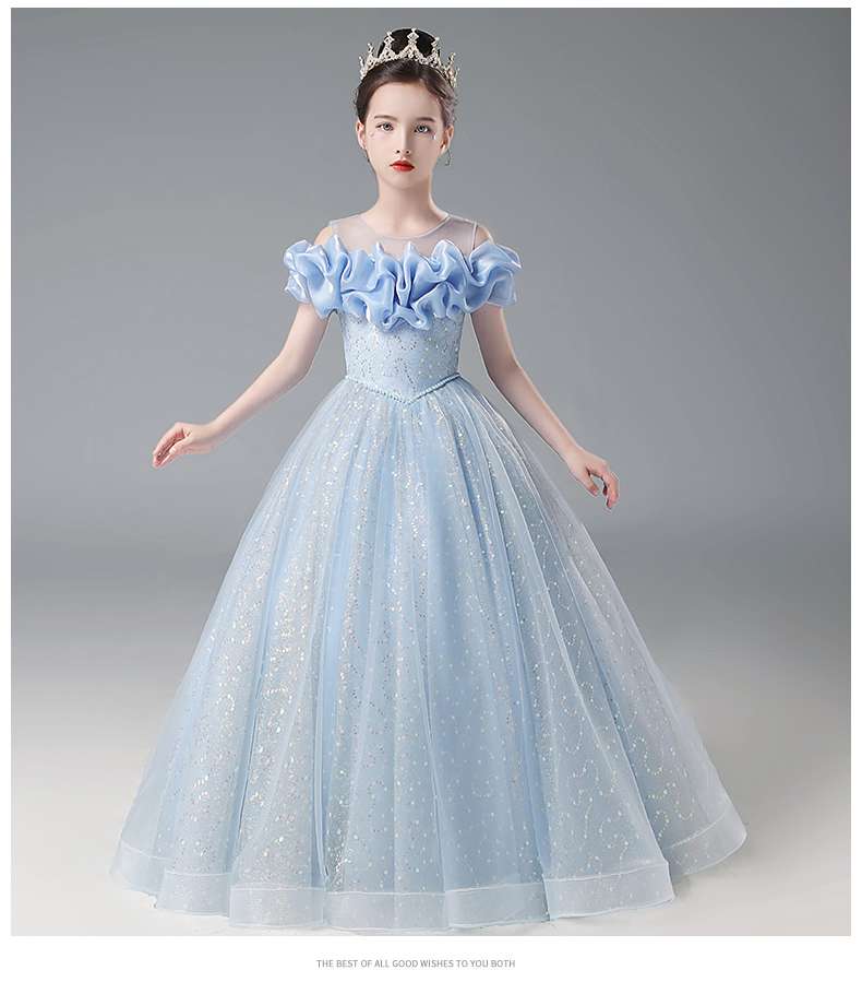 キッズドレス 妖精のようなキラキラプリンセスドレス