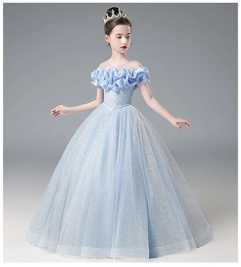 キッズドレス 妖精のようなキラキラプリンセスドレス